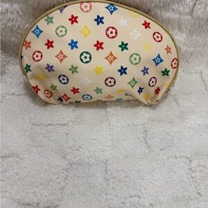 Colorful Monogram Pouch